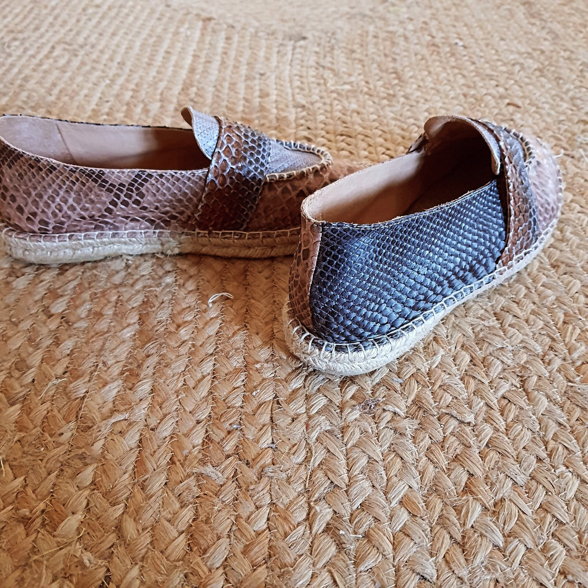 Mocasín multicolor piel - 4